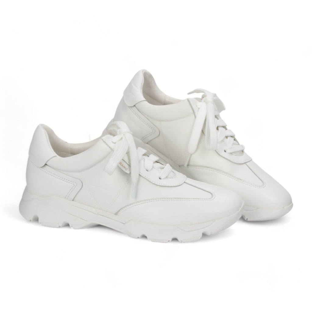 Carrano Leather Sneakers - White