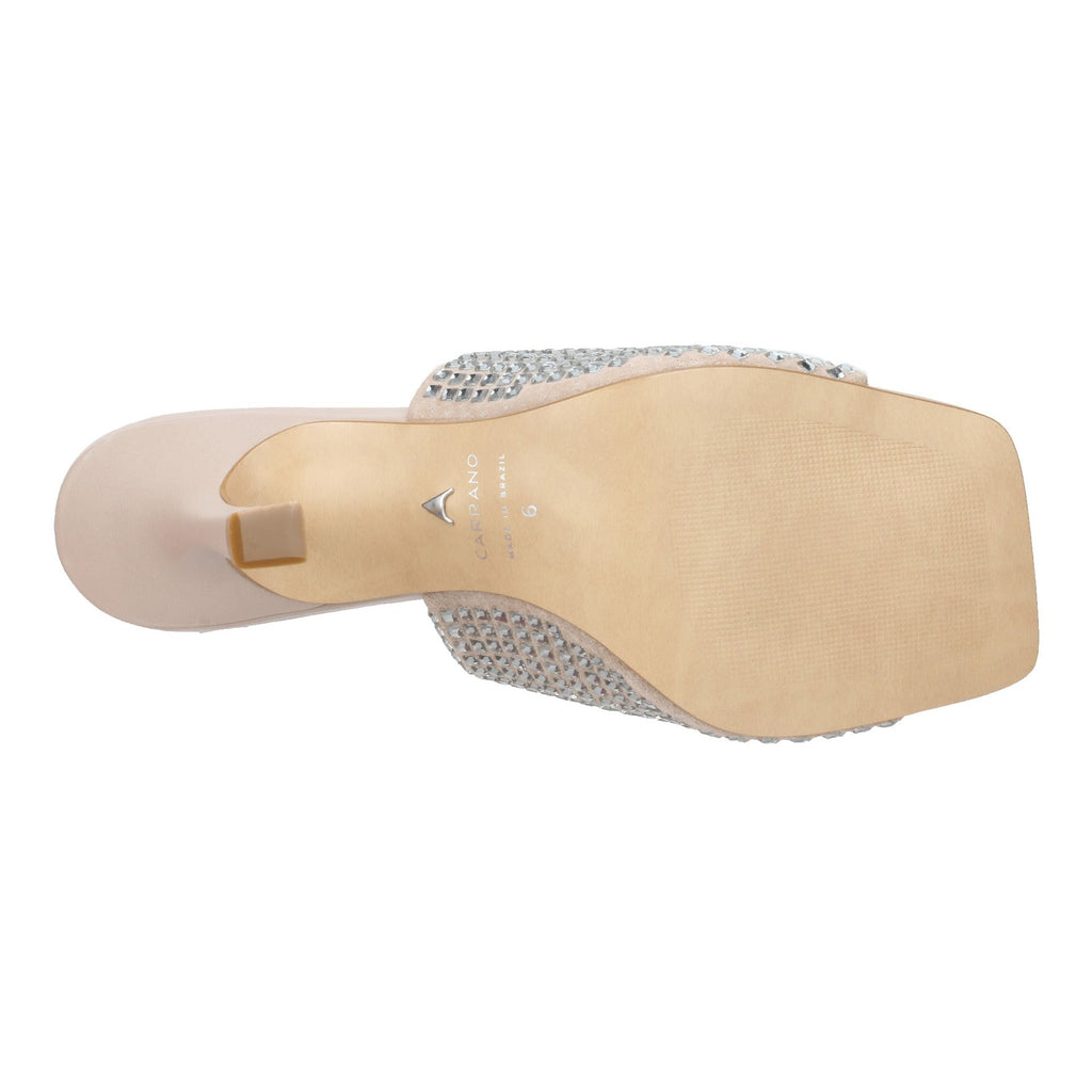 Carrano Perla Leather Sandal - Nude