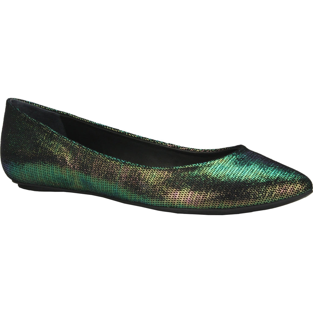 Klimini Leather Flats Metalic Holographic
