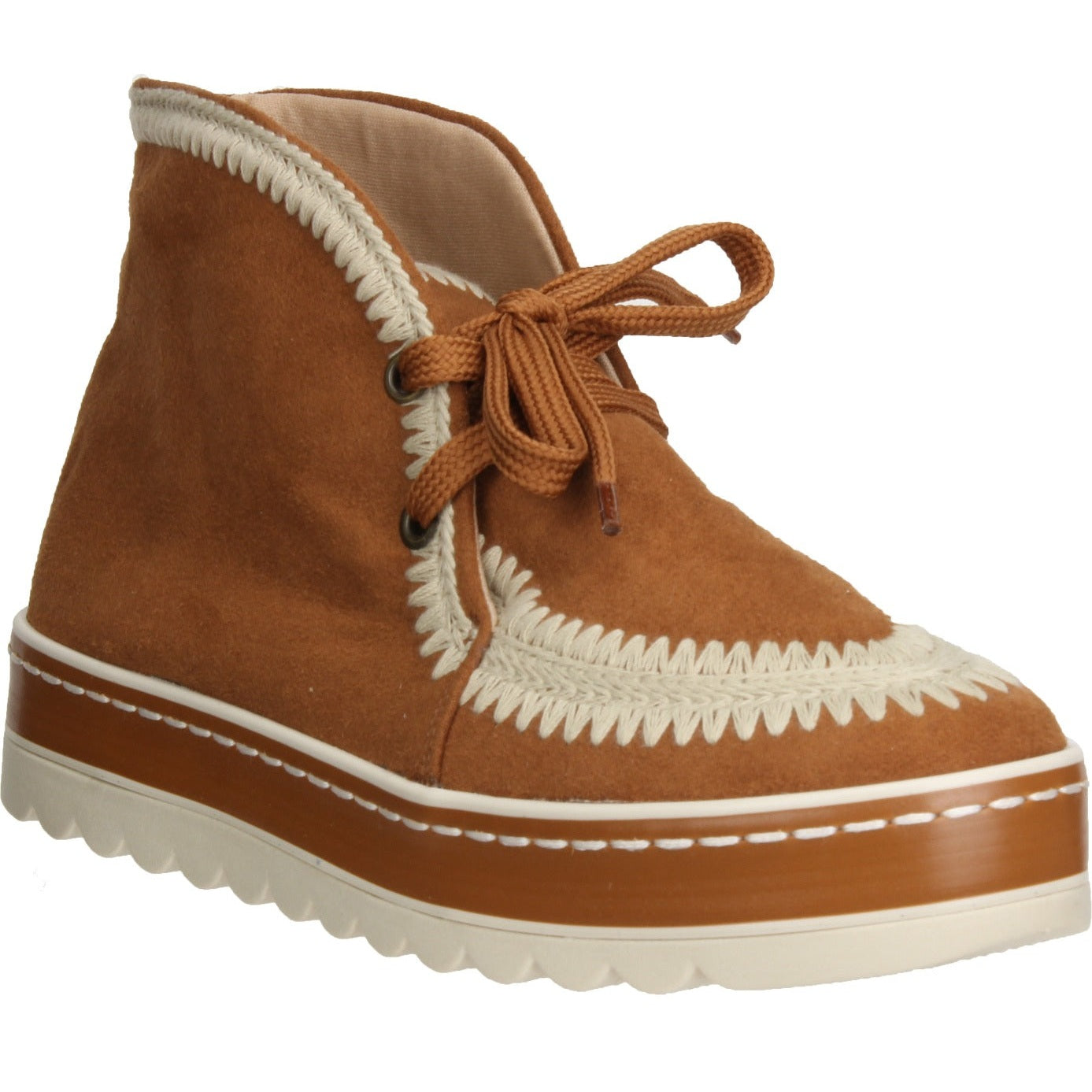 Love Rio Carrie Suede Bootie - Cognac