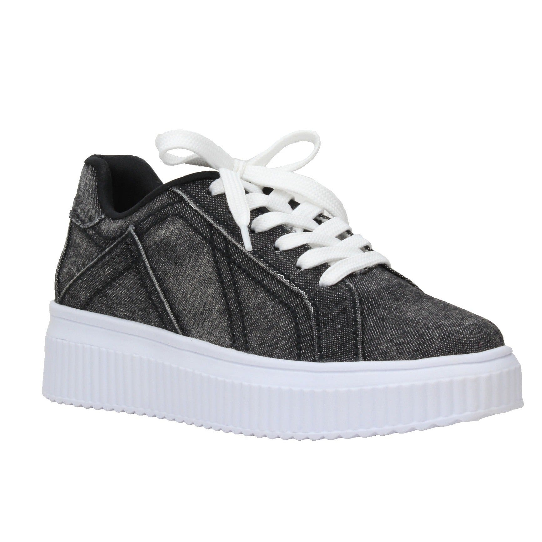 Love Rio Chuck Sneaker - Black Denim