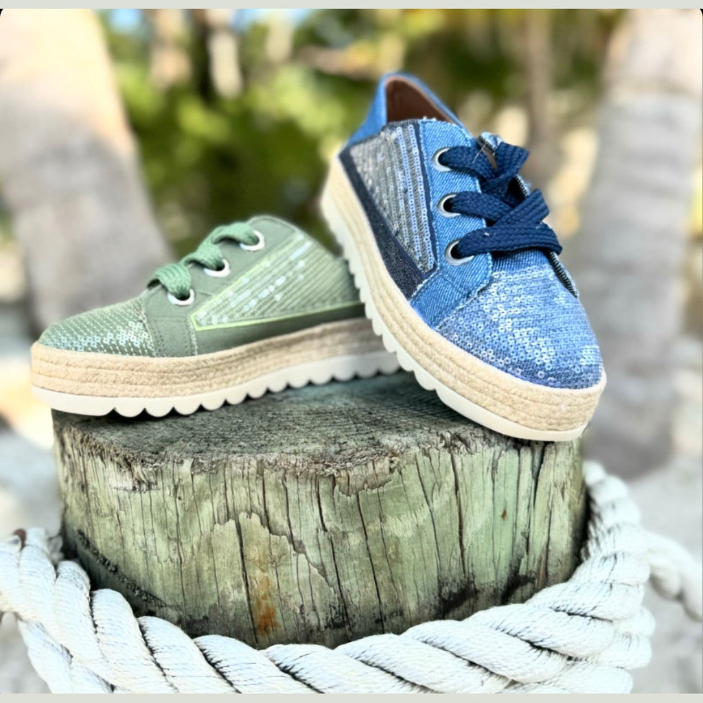 Love Rio Maisie Sequins Sneakers - Jeans