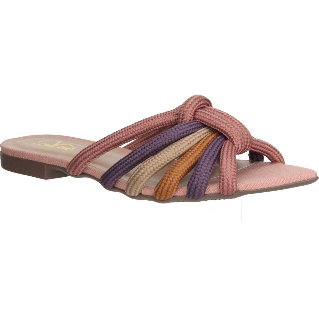 Love Rio Tracy Flat Sandal - Mauve