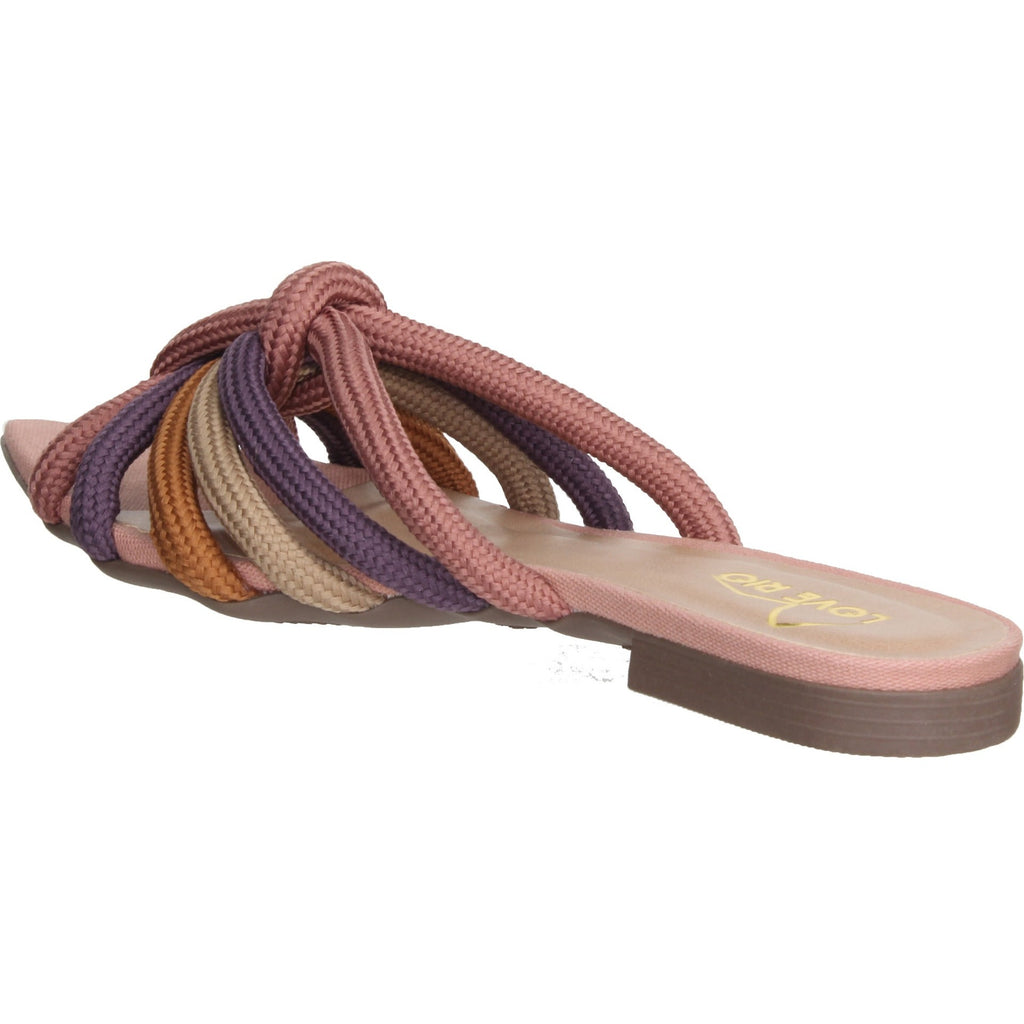 Love Rio Tracy Flat Sandal - Mauve