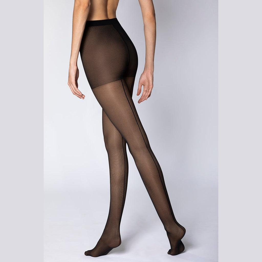 Lupo Pantyhose Back Seam 15 Denier