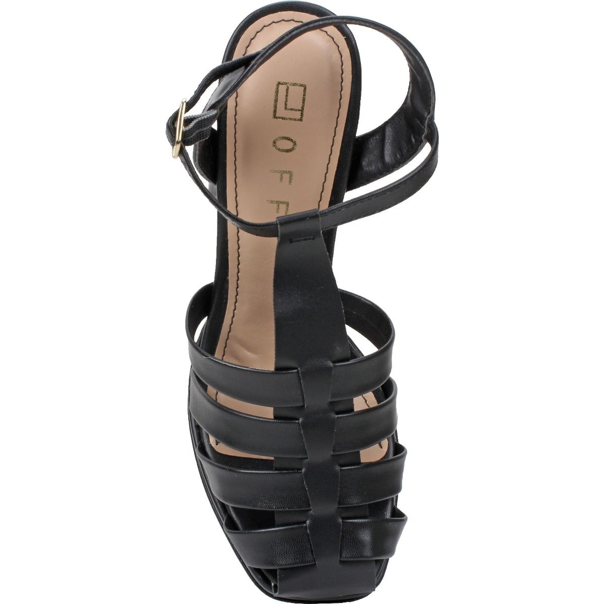 Offline Fisherman Platform Sandal - Black