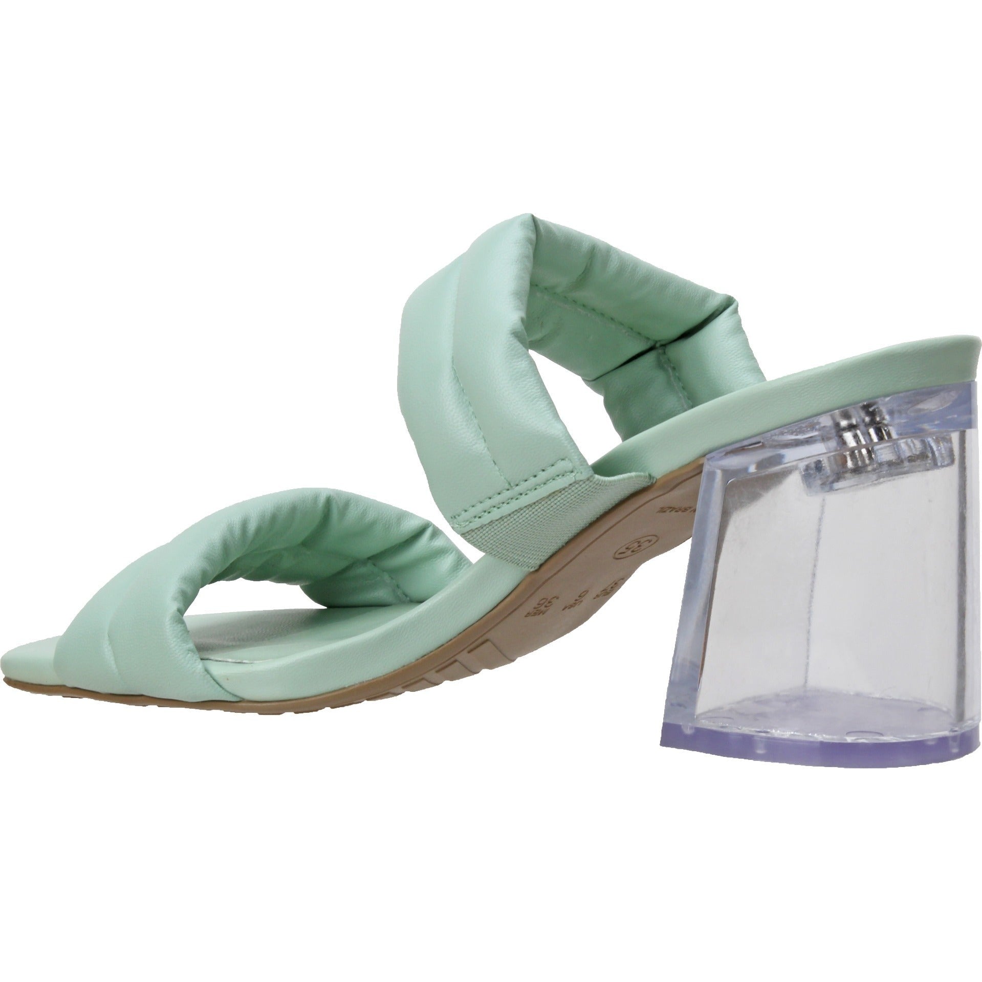Offline Jolene Clear Heel Sandal - Mint