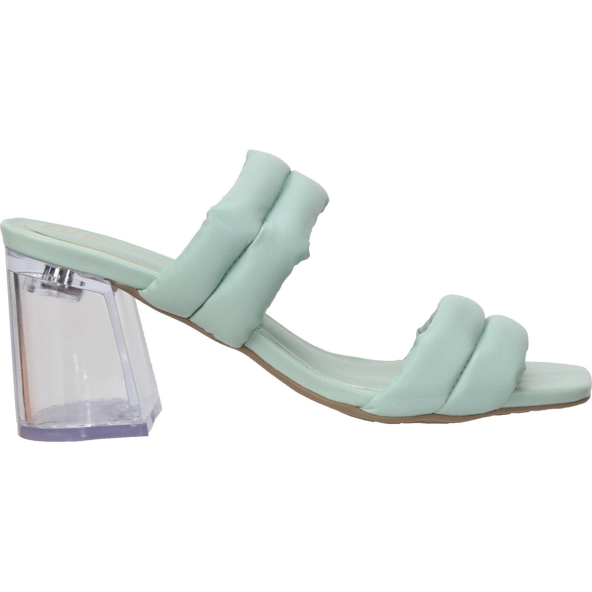 Offline Jolene Clear Heel Sandal - Mint