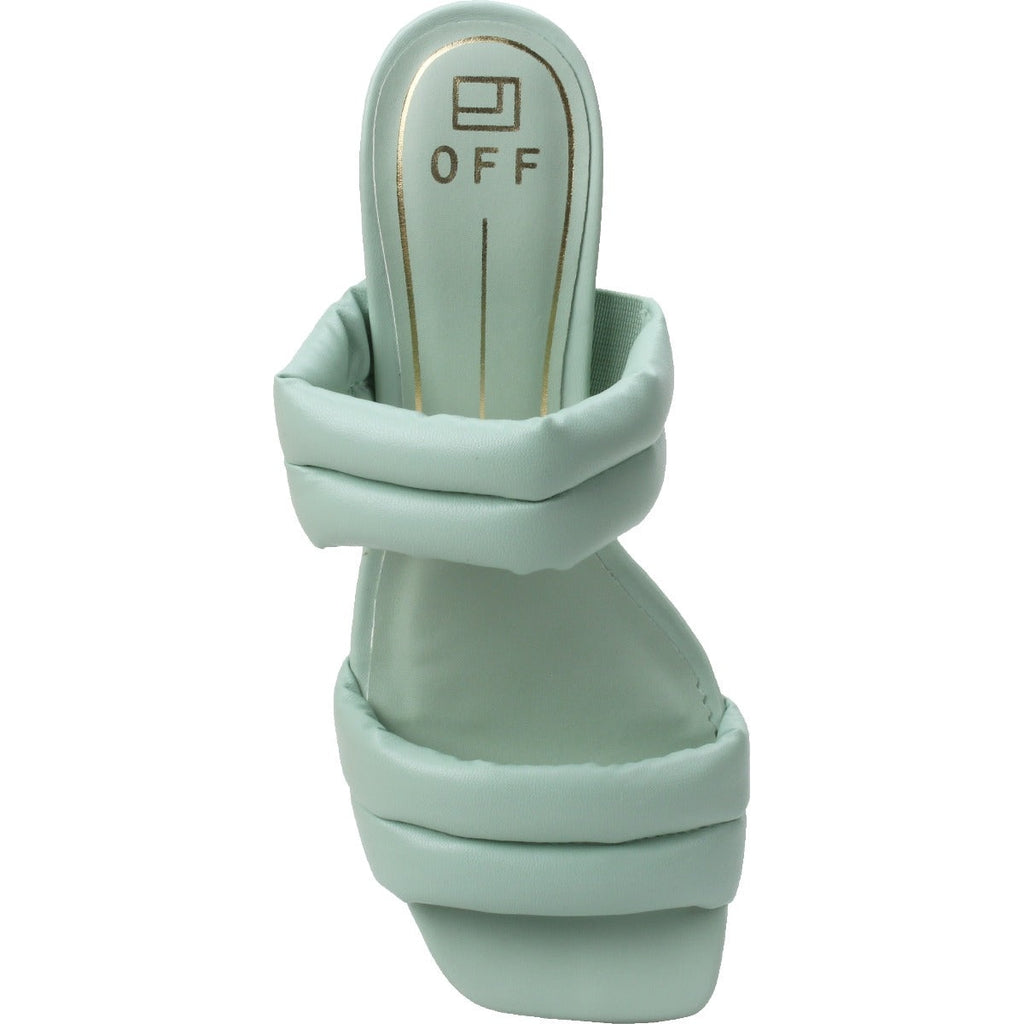 Offline Jolene Clear Heel Sandal - Mint