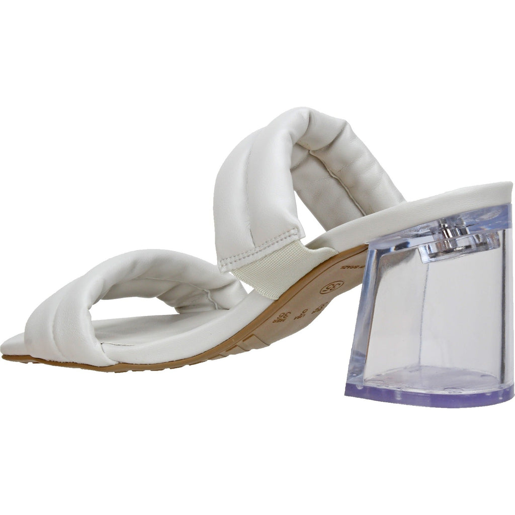 Offline Jolene Clear Heel Sandal - Off-White