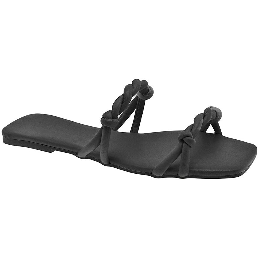 Offline Slide Flat Sandal - Black