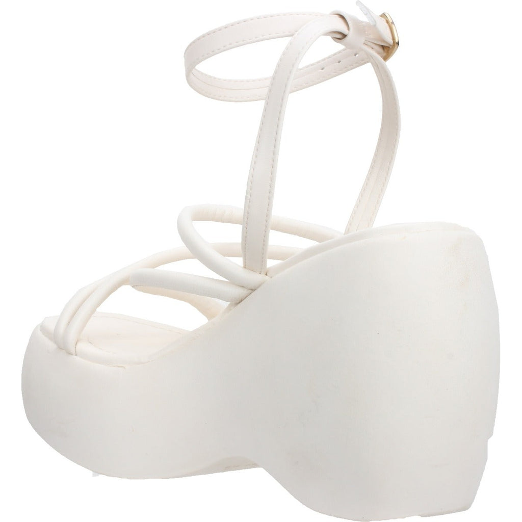 Offline Strappy Platform Sandal-Pearl