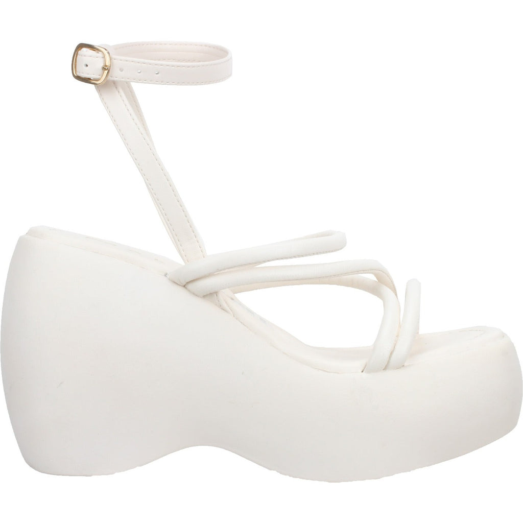 Offline Strappy Platform Sandal-Pearl